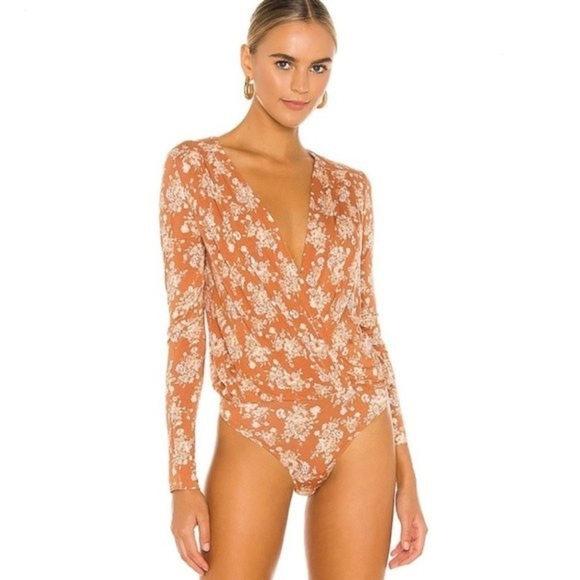 Free People Turnt Bodysuit in Spring Combo - Picture 1 of 13